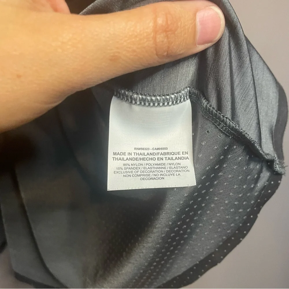 Nike Golf Women's Dri Fit Heather Gray Racerback Dress Size Small